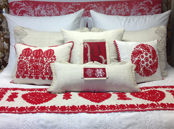 Linen lumbar hot sale pillow covers