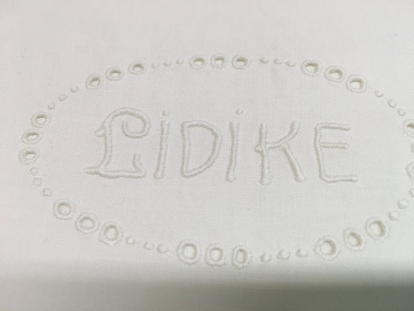 "Lidike" Antique Sham Pair Euro Standard