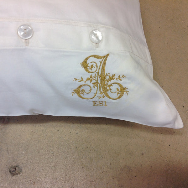 Stacey Style Monogrammed Shams