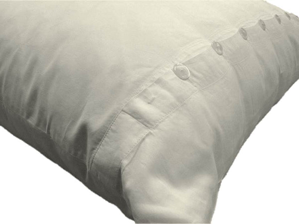 Eurostandard Hungarian Goose Feather Pillow and Sham Set