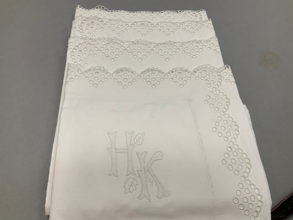 "HK" Antique Shams