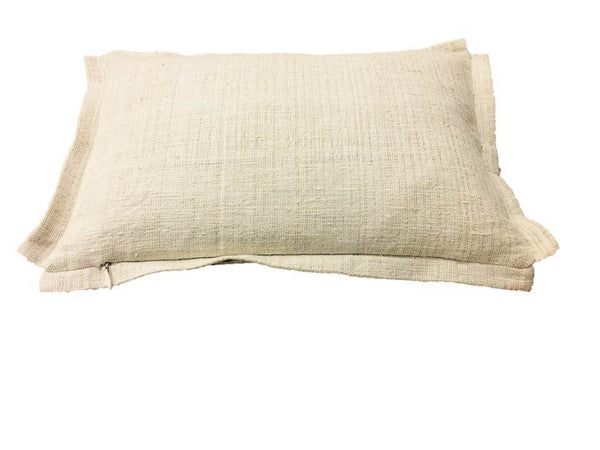 Metallic Copper Monogram Pillow Cover