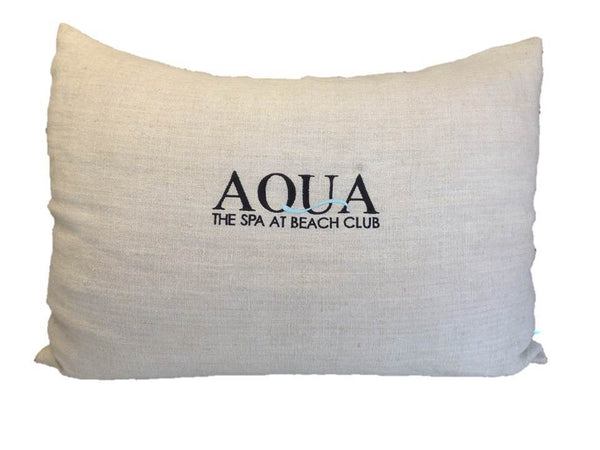 Aqua Spa at Beach Club Pillow Cover