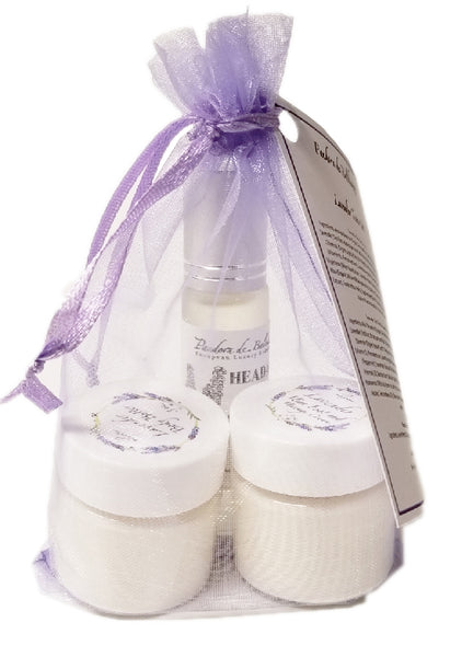 Mini Gift Set Lavender Creams and Headache Relief