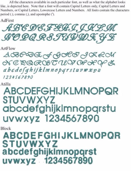 Standard Style Single Letter Monogram