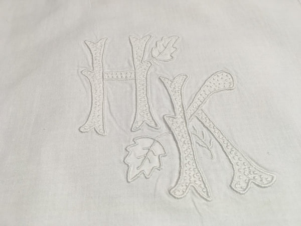 "HK" Antique Shams