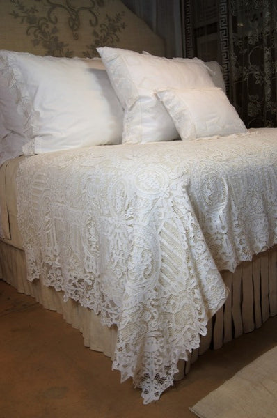 Pointe De Venice Bedcoverlet or Tablecloth