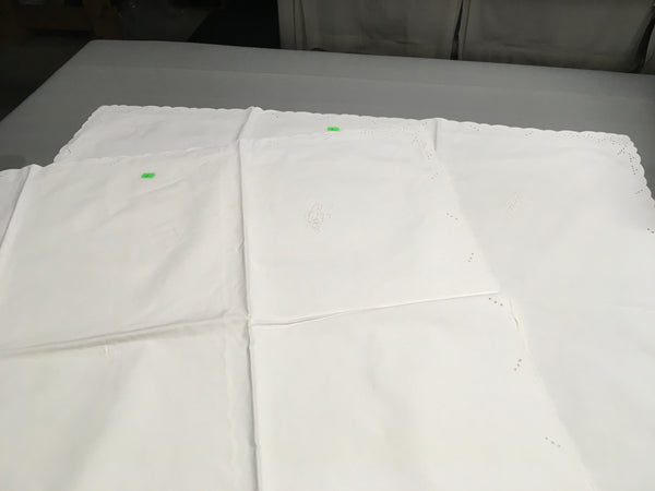 "CsT" EUROPEAN STANDARD sham PAIR Hand Made Cotton